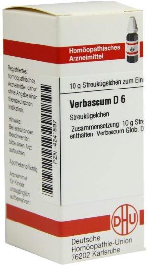 DHU Verbascum D6 10 g Globuli