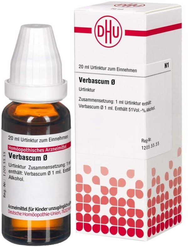 DHU Verbascum Urtinktur 20 ml Lösung