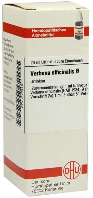 DHU Verbena Officinalis Urtinktur 20 ml Dilution