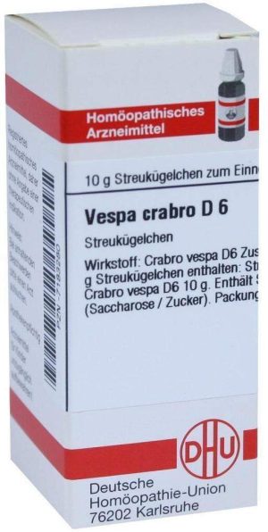 DHU Vespa Crabro D6 10 g Globuli