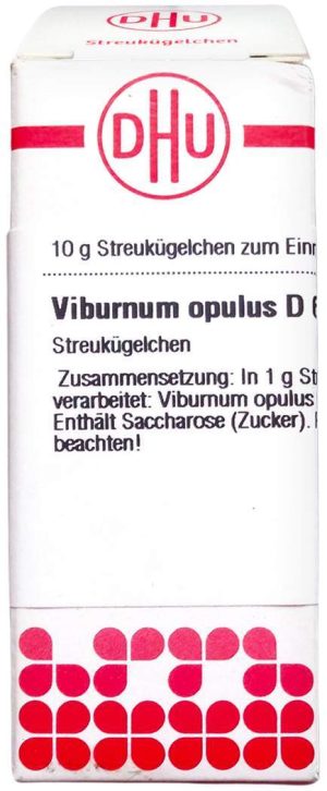 DHU Viburnum Opulus D6 10 g Globuli