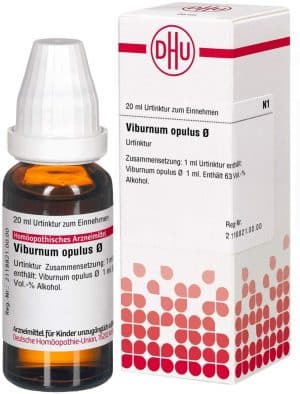 DHU Viburnum Opulus Urtinktur 20 ml Dilution