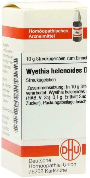 DHU Wyethia Helenioides D30 10 g Globuli