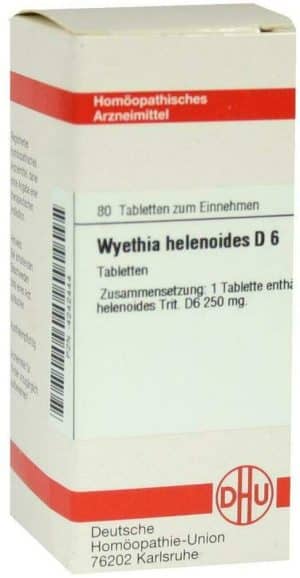 DHU Wyethia Helenioides D6 80 Tabletten