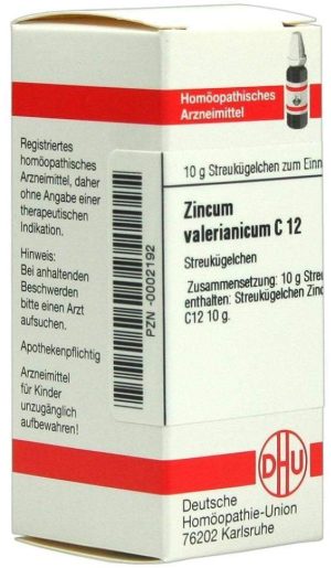 DHU Zincum Valerianicum C12 10 g Globuli