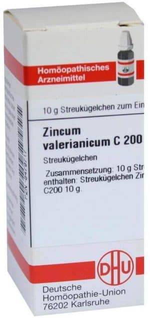 DHU Zincum Valerianicum C200 10 g Globuli