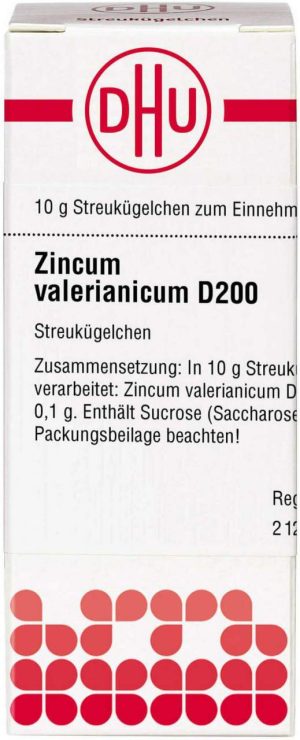 DHU Zincum Valerianicum D200 10 g Globuli