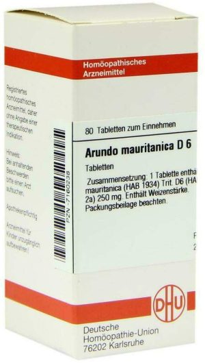 Dhu Arundo Mauritanica D6 Tabletten