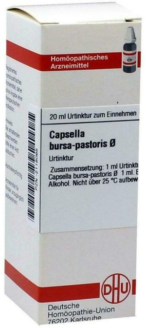 Dhu Capsella Bursa Pastoris Urtinktur 20 ml Dilution