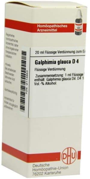 Dhu Galphimia Glauca D4 Dilution