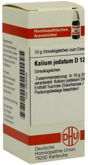 Dhu Kalium Jodatum D12 10 G Globuli