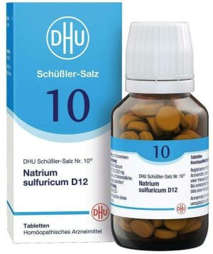 Dhu Schüßler-Salz Nr. 10 Natrium Sulfuricum D12 200 Tabletten