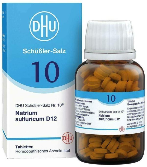 Dhu Schüßler-Salz Nr. 10 Natrium Sulfuricum D12 420 Tabletten