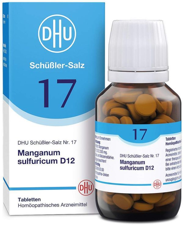 Dhu Schüßler-Salz Nr. 17 Manganum Sulfuricum D12 200 Tabletten
