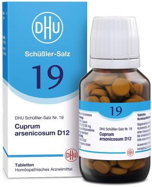 Dhu Schüßler-Salz Nr. 19 Cuprum Arsenicosum D12 200 Tabletten