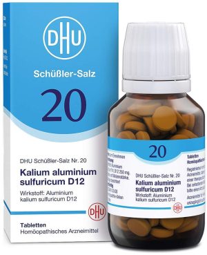 Dhu Schüßler-Salz Nr. 20 Kalium Aluminium Sulfuricum D12 200...