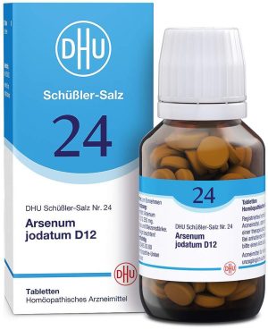 Dhu Schüßler-Salz Nr. 24 Arsenum Jodatum D12 200 Tabletten