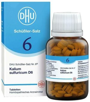 Dhu Schüßler-Salz Nr. 6 Kalium Sulfuricum D6 420 Tabletten