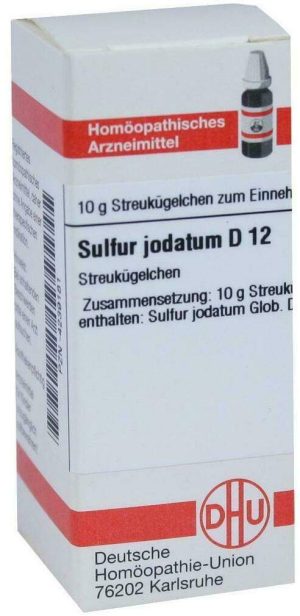 Dhu Sulfur Jodatum D12 10 G Globuli