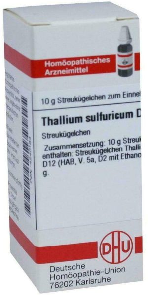 Dhu Thallium Sulfuricum D12 Globuli