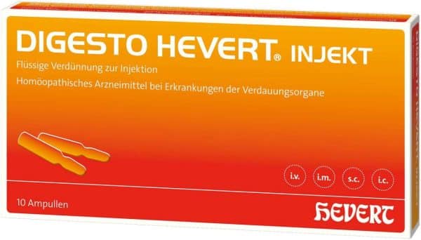 Digesto Hevert Injekt 10 X 2 ml Ampullen