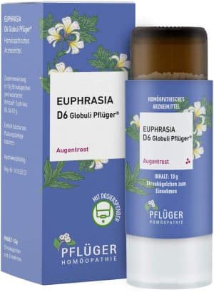 Euphrasia D 6 Globuli Pflüger Dosierspender 10 g