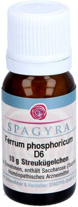 Ferrum Phosphoricum D 6 Globuli 10 G