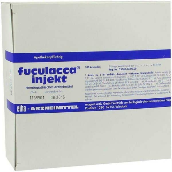 Fuculacca Ampullen 100 Stück