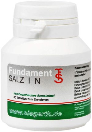 Fundament Salz I N Tabletten 4 X 80