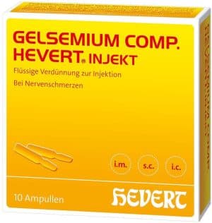 Gelsemium Comp. Hevert Injekt 10 Ampullen