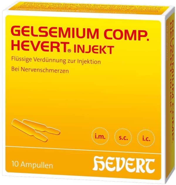 Gelsemium Comp. Hevert Injekt 10 Ampullen