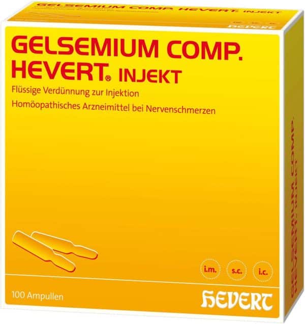 Gelsemium Comp. Hevert Injekt 100 Ampullen