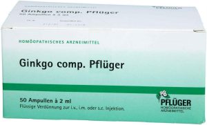 Ginkgo Comp.Pflüger Ampullen 50 Stück A 2 ml