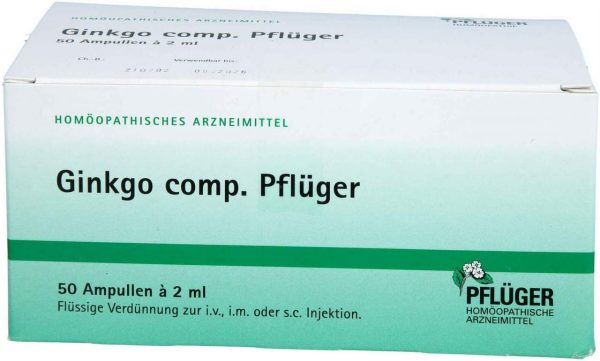 Ginkgo Comp.Pflüger Ampullen 50 Stück A 2 ml