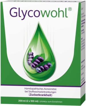 Glycowohl  pflanzliche Tropfen bei Diabetes 2 x 100 ml