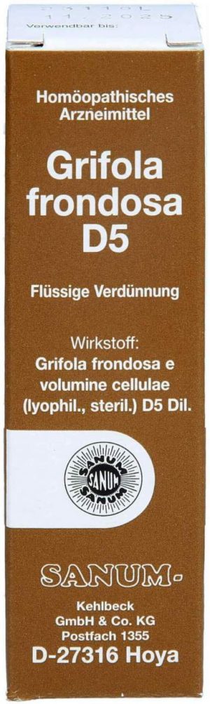 Grifola Frondosa D 5 Tropfen 10 ml