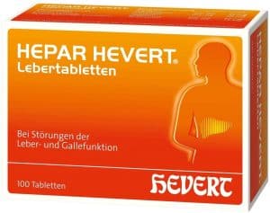 Hepar Hevert Lebertabletten 100 Tabletten