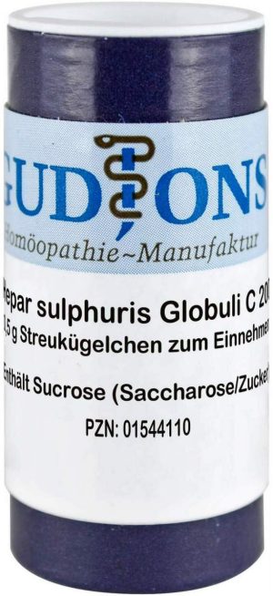 Hepar Sulphuris C 200 Einzeldosis Globuli 0