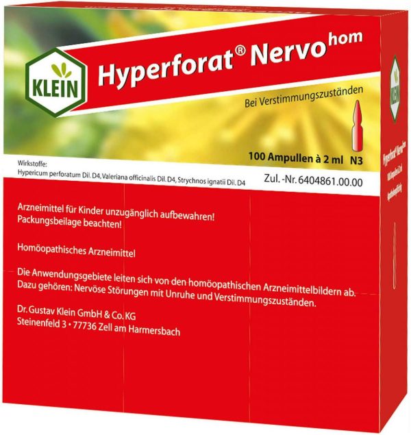 Hyperforat Nervohom Injektionslösung 100 X 2 ml