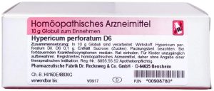 Hypericum D 6 Globuli