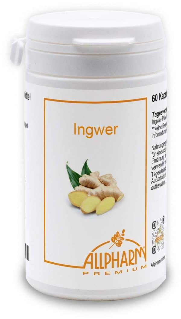 Ingwer 300 mg 60 Kapseln