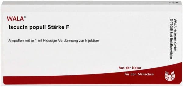 Iscucin Populi Stärke F Ampullen 10 X 1 ml