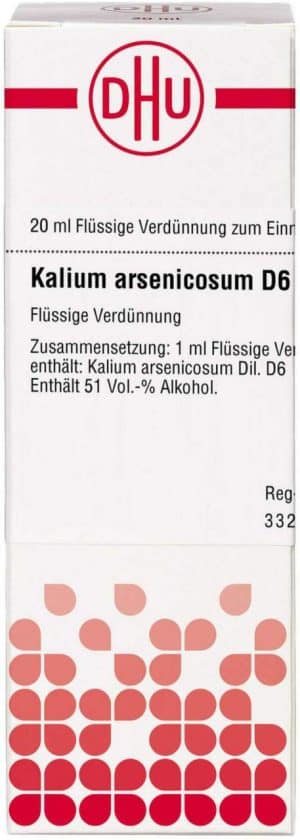 Kalium Arsenicosum D 6 Dilution 20 ml