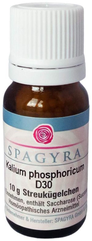 Kalium Phosphoricum D 30 Globuli 10 G