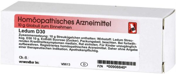 Ledum D 30 Globuli