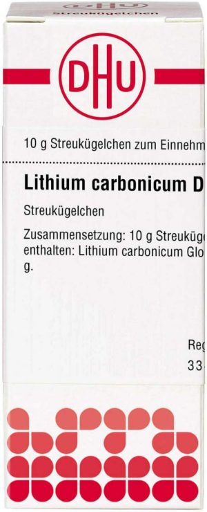 Lithium Carbonicum D 200 Globuli 10 G