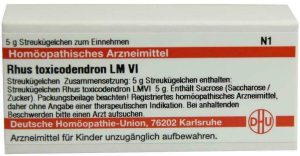 Lm Rhus Tox. Vi Globuli
