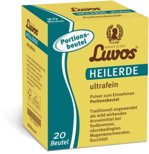 Luvos Heilerde Ultrafein Portionsbeutel 20 X 6