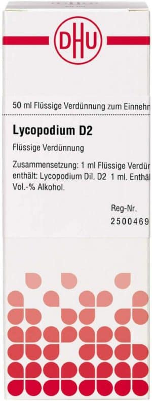Lycopodium D 2 Dilution 50 ml