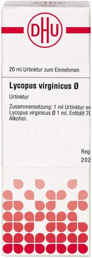 Lycopus Virginicus Urtinktur 20 ml
